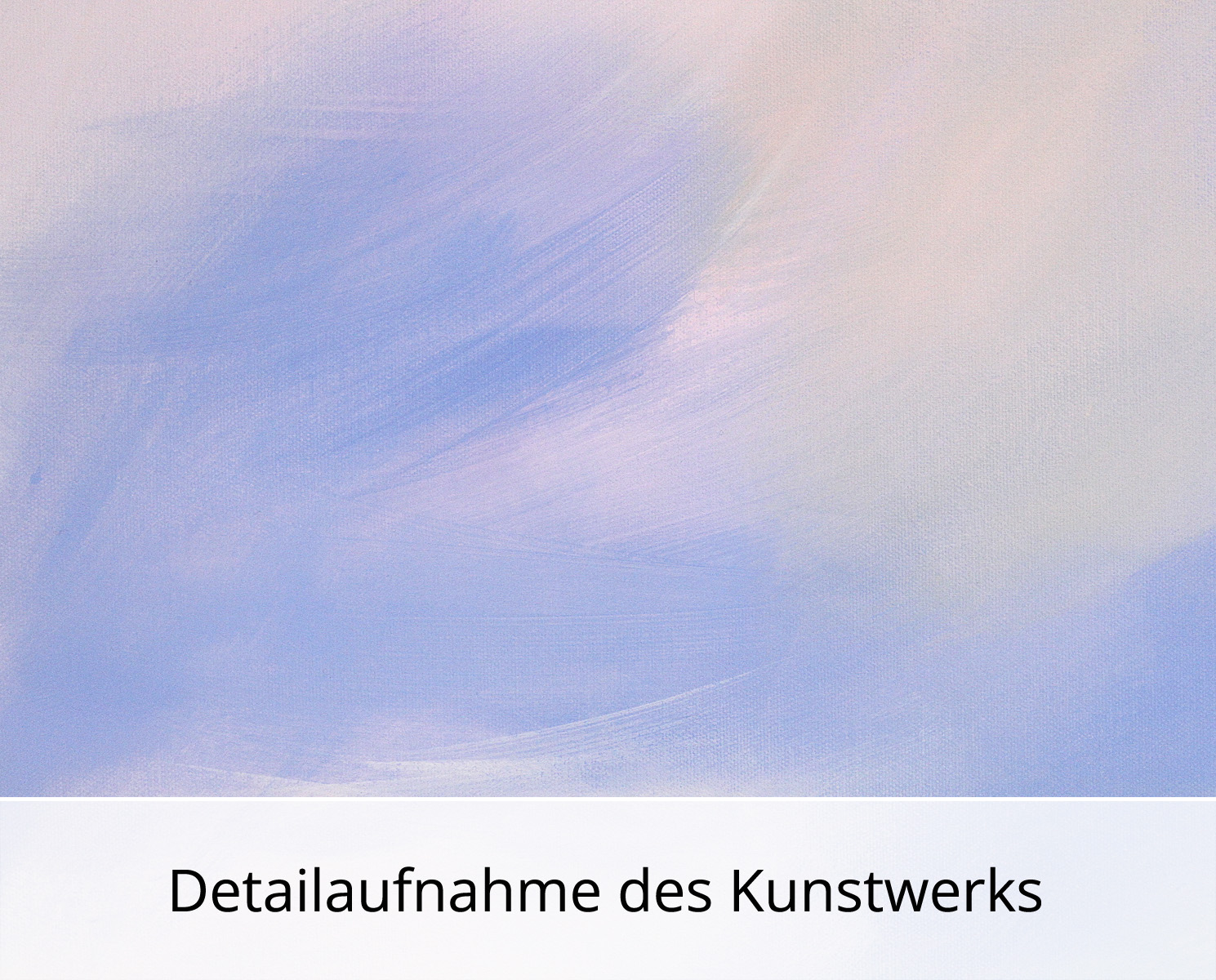 M.Kühne: Pink clouds, modernes Originalgemälde (Unikat)