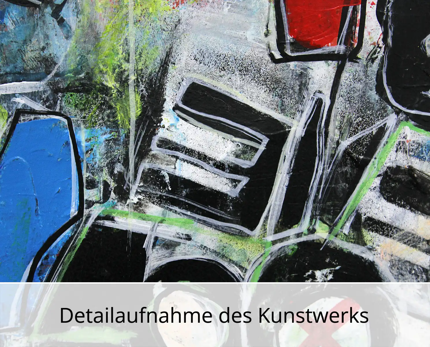 I. Schmidt: "Wenn die Stadt erzählt... Werk Nr. 11", zeitgenössische Grafik/Malerei, Original/Unikat