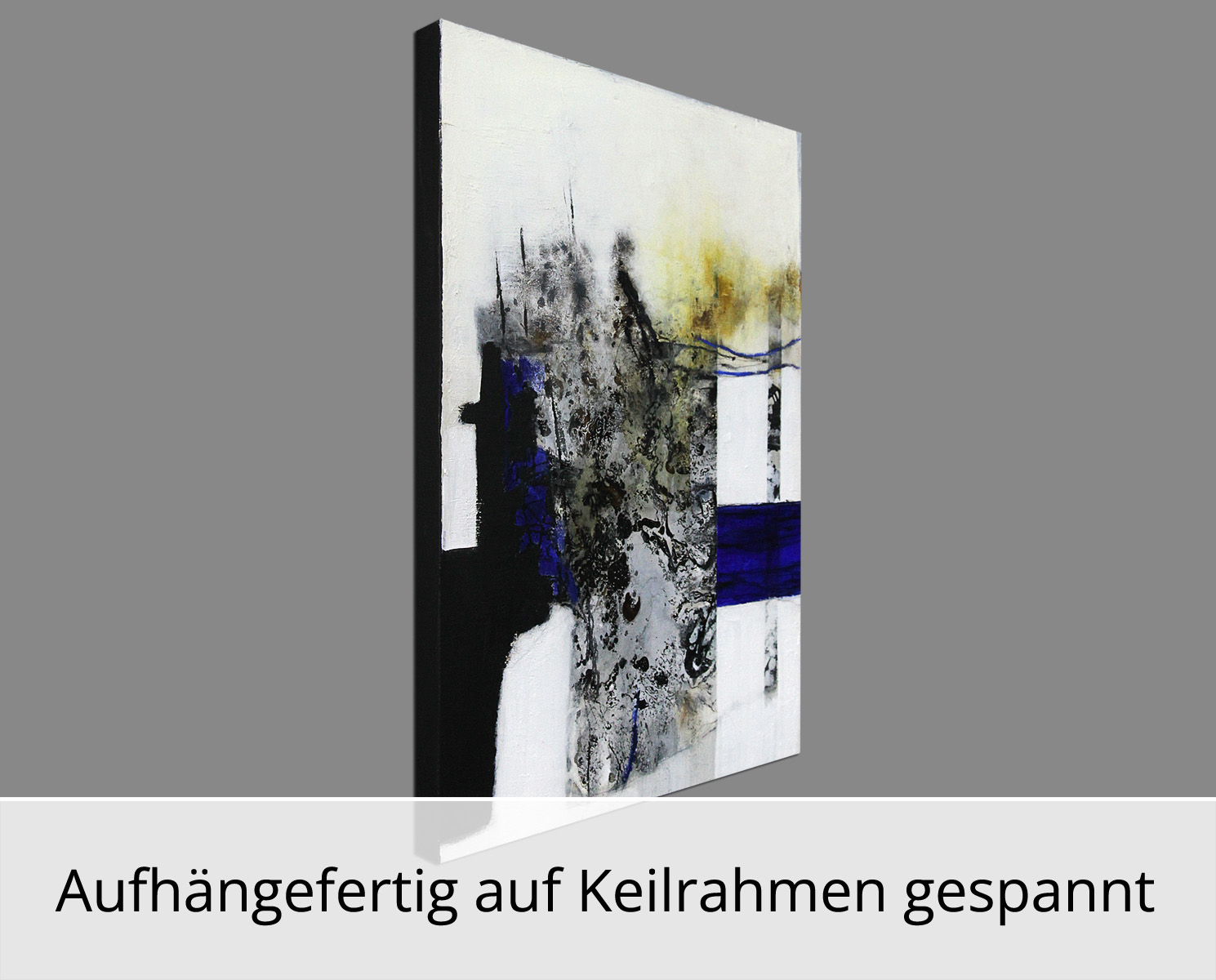 R. Schleeh: Aufgebrochen, Originalgemälde (Unikat), zeitgenössische Kunst
