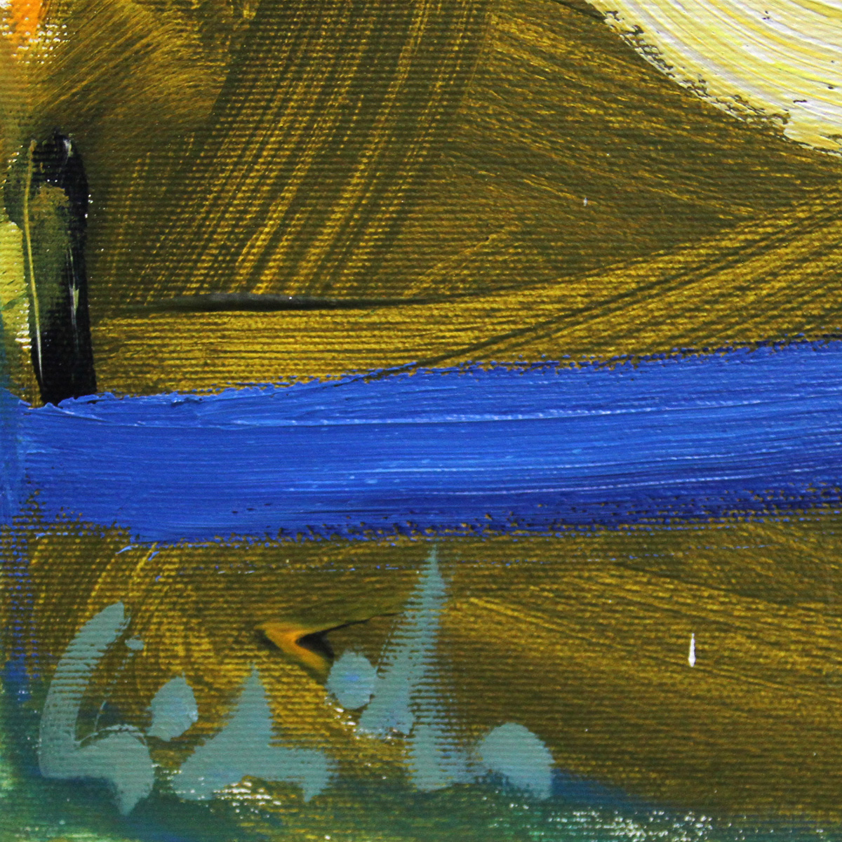 M. Cieśla: "Abstrakt von Musik inspiriert - Sonny Rollins", Expressionistisches Acrylgemälde, Origin