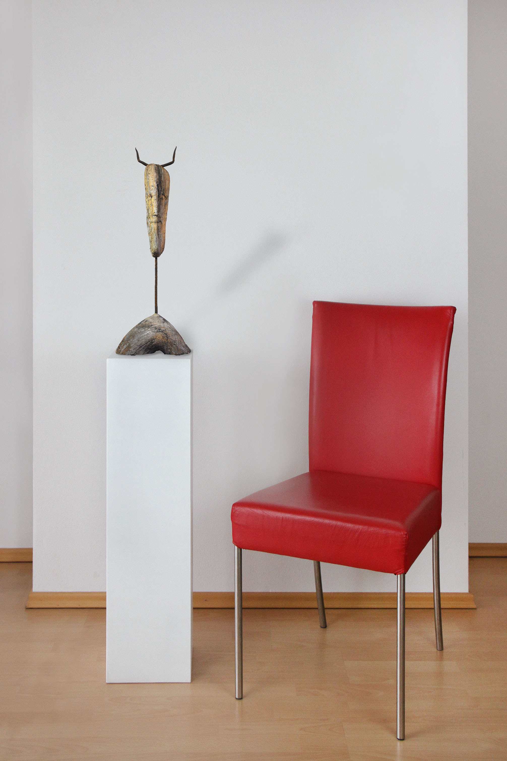 A. Larrett: "Schaman", moderne Skulptur, Original/Unikat