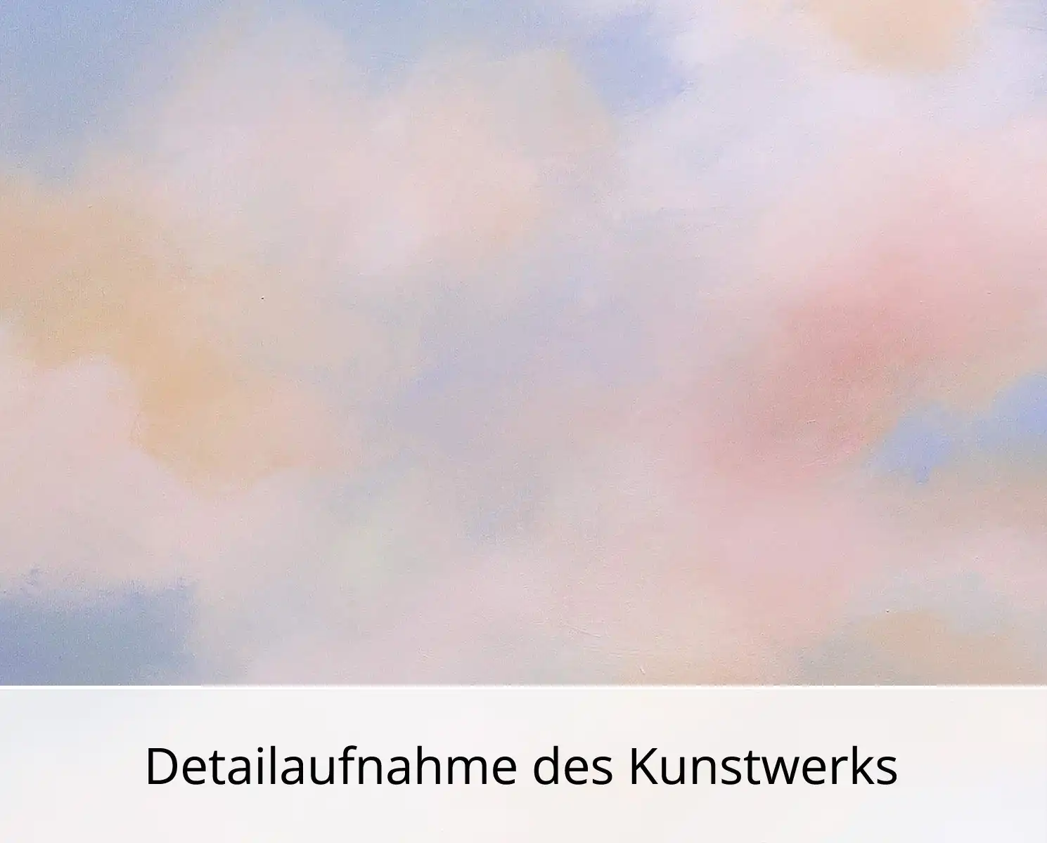 M. Kühne: "Orange Light", Edition, signierter Kunstdruck, Nr. 1/100