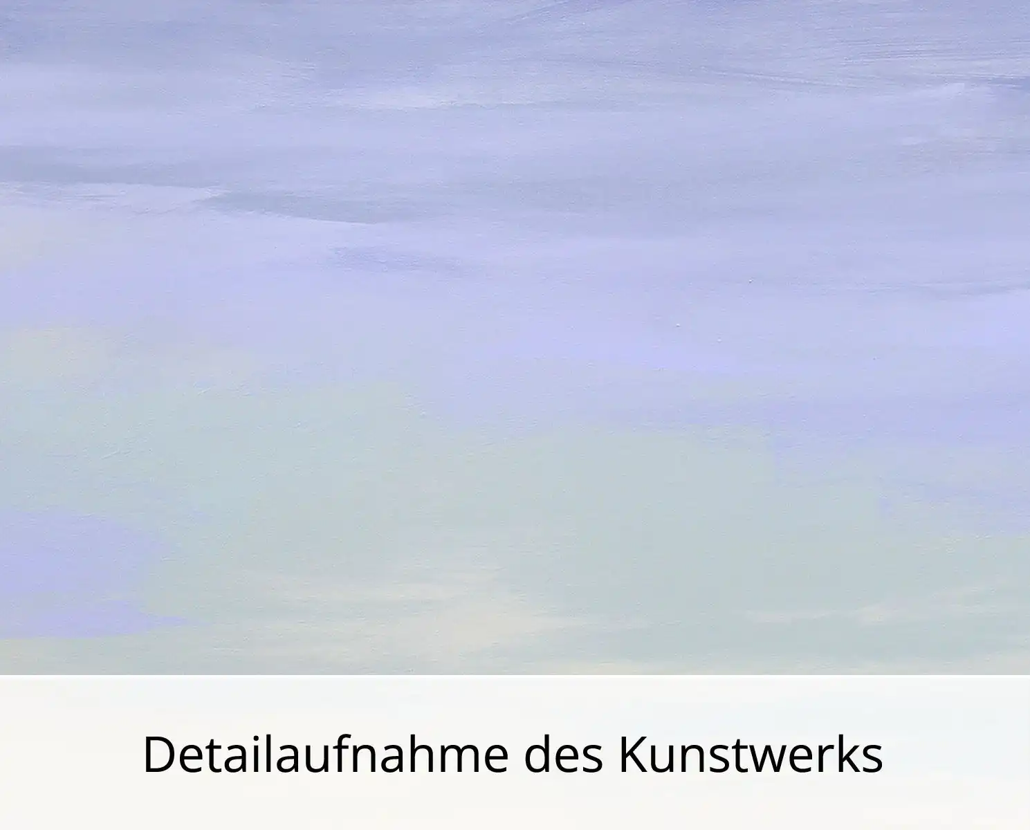 M. Kühne: "Flussufer im Winter", Edition, signierter Kunstdruck, Nr. 1/25