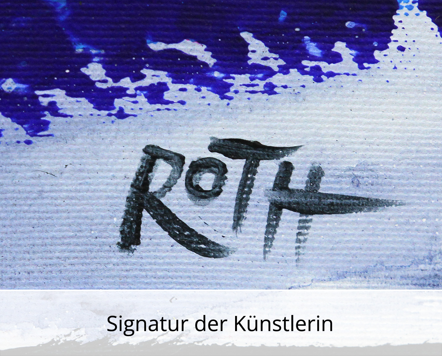 L.Roth: Sommerwind II, Originalgemälde/Unikat