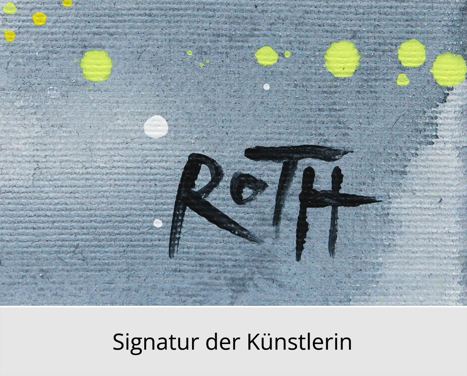 L.Roth: Frühlingszeit, Originalgemälde (Unikat)