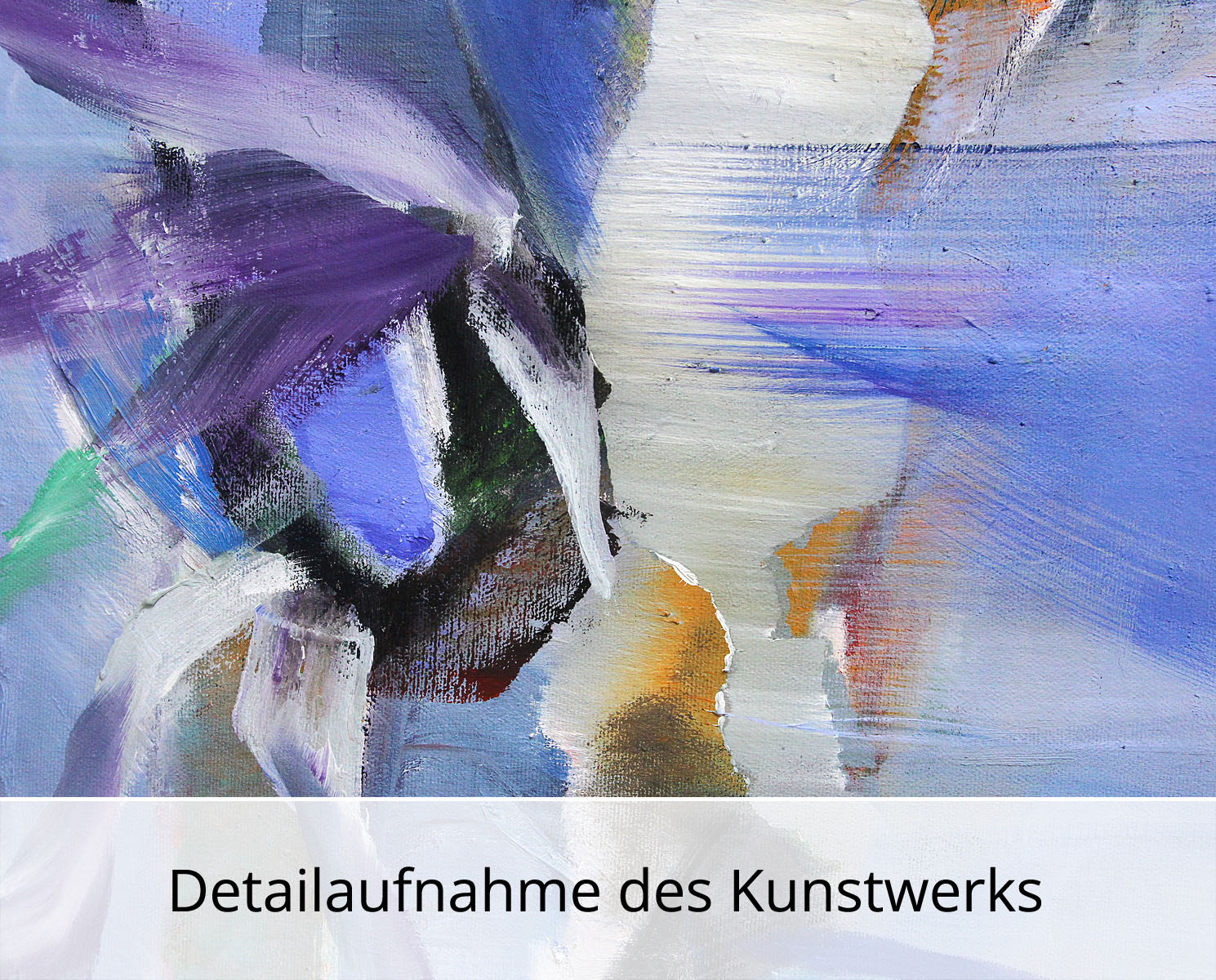 D. Block: "The memory before the horizont I", Original/Unikat, zeitgenössische Acrylmalerei