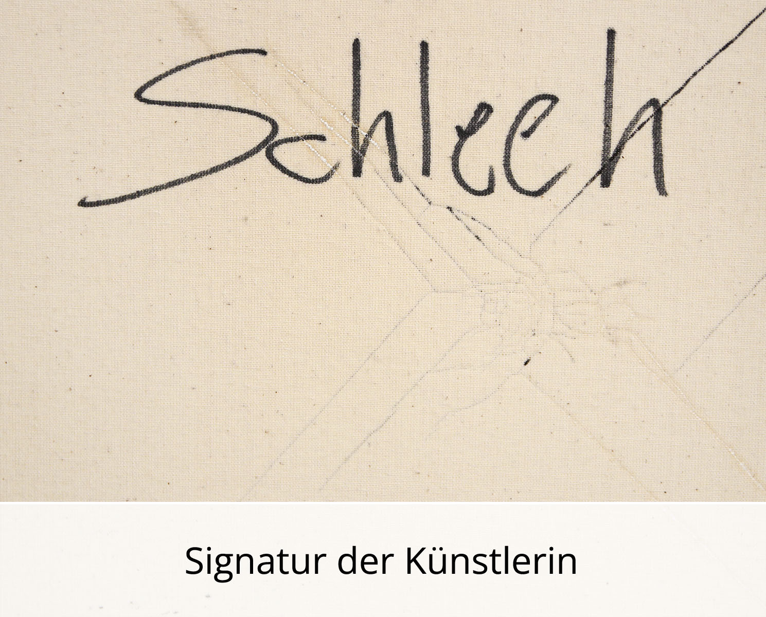 R. Schleeh: "von heute an", Originalgemälde (Unikat), zeitgenössische Kunst (A)