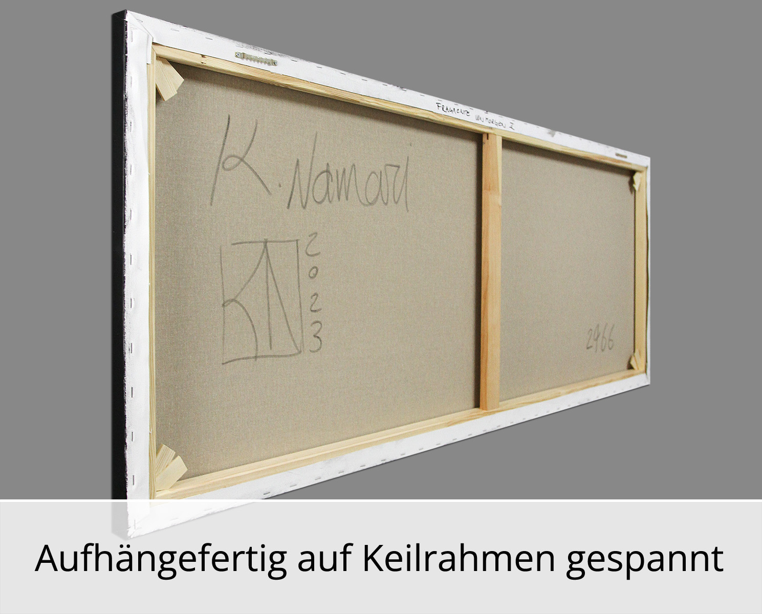 Acrylgemälde , K. Namazi: Fragmente von morgen II, (Original/Unikat)