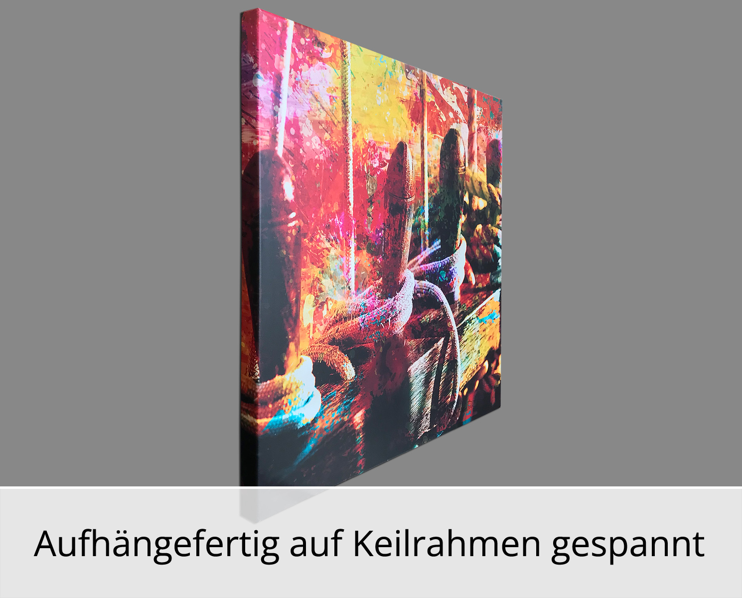 H. Mühlbauer-Gardemin: "Tampen", Moderne Pop Art, Original/serielles Unikat