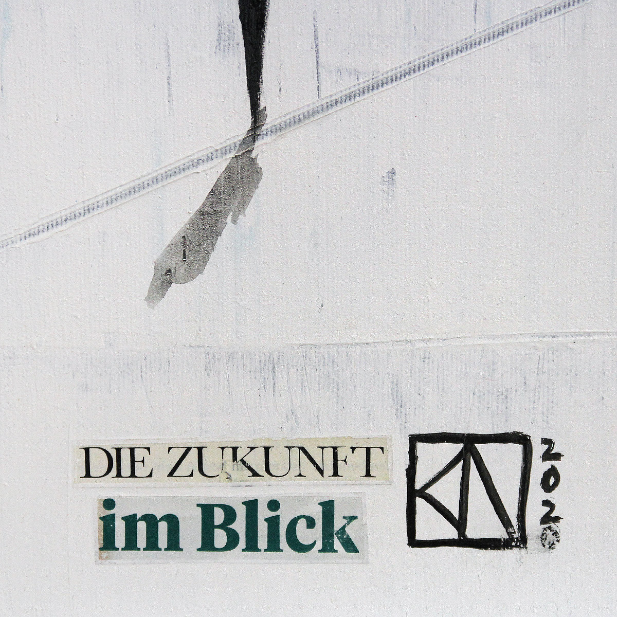 K. Namazi: "Die Zukunft im Blick", Edition, signierter Kunstdruck