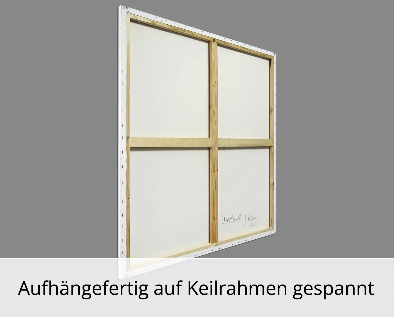 M.Kühne: "Wellenritt", modernes Originalgemälde (Unikat)