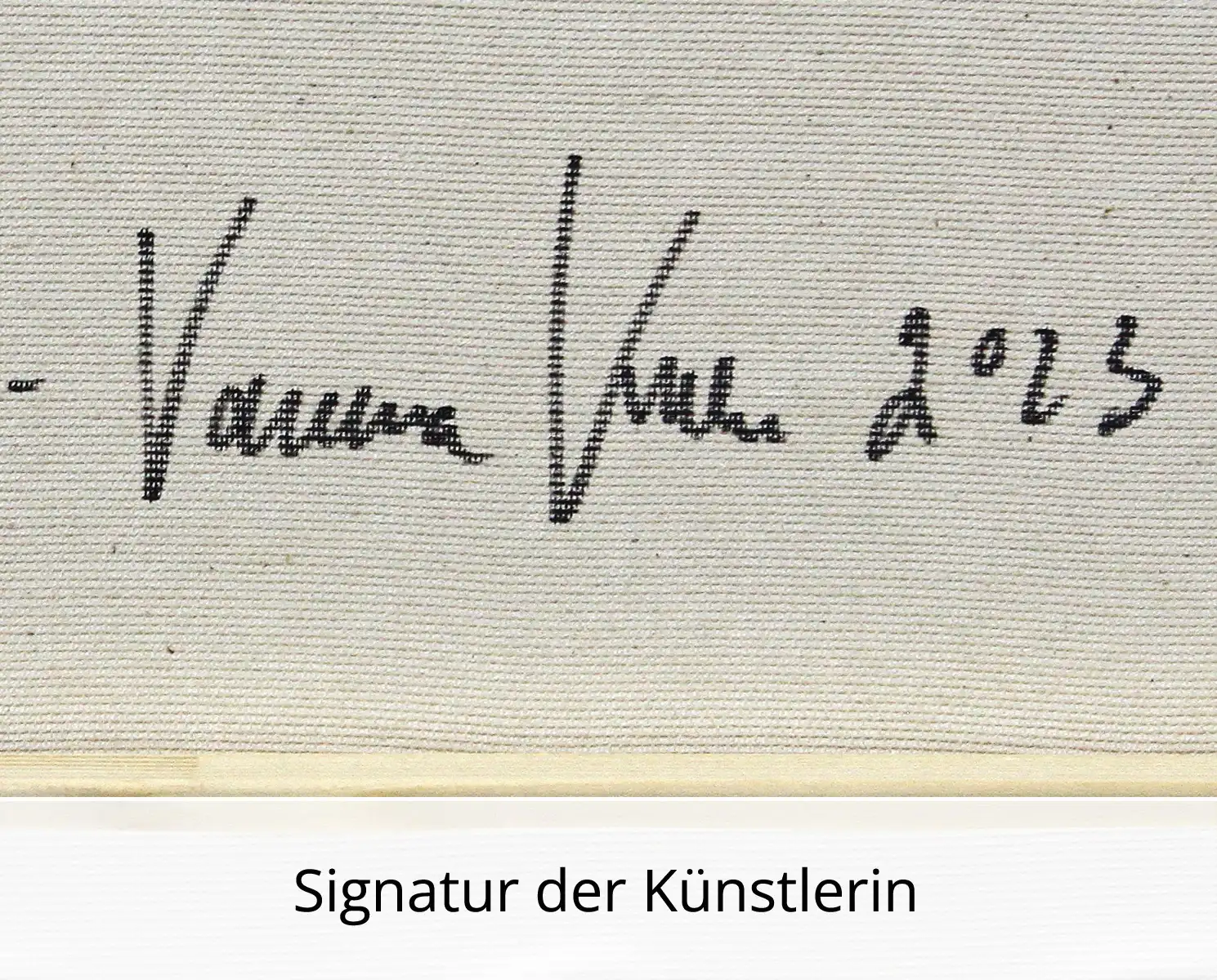 V. Kuhn: "Never enough", Originalgemälde (Unikat)