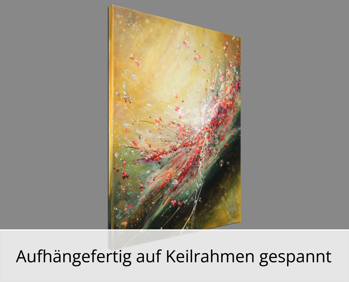 A. Freymuth: "Expansion", Acrylmalerei abstrakt, Originalgemälde (Unikat)