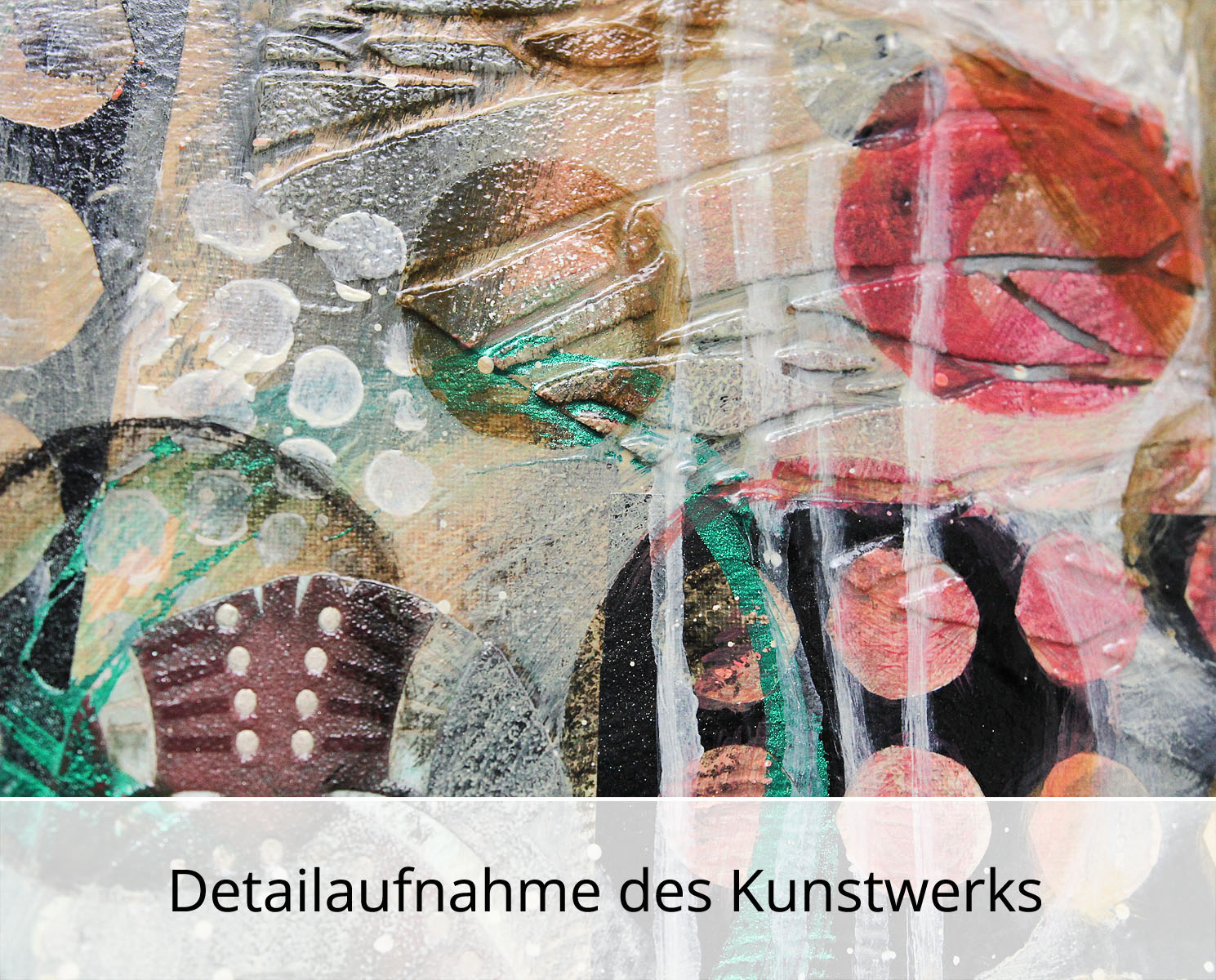 Abstrakte Malerei von Ewa Martens: "Alles wovon wir träumen", Original/Unikat
