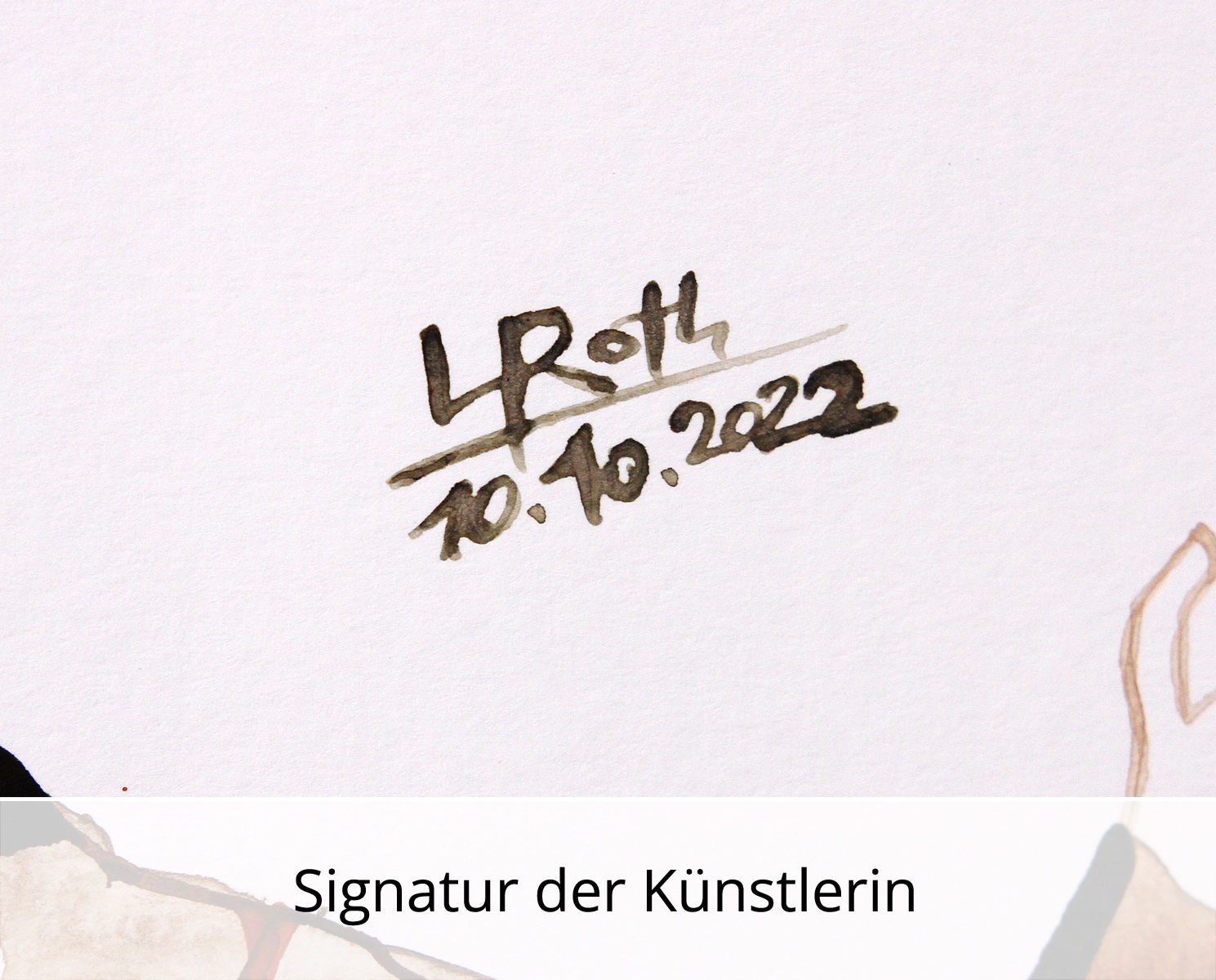 L. Roth: "Furchtloser Reiter", originale Grafik/Zeichnung (Unikat)
