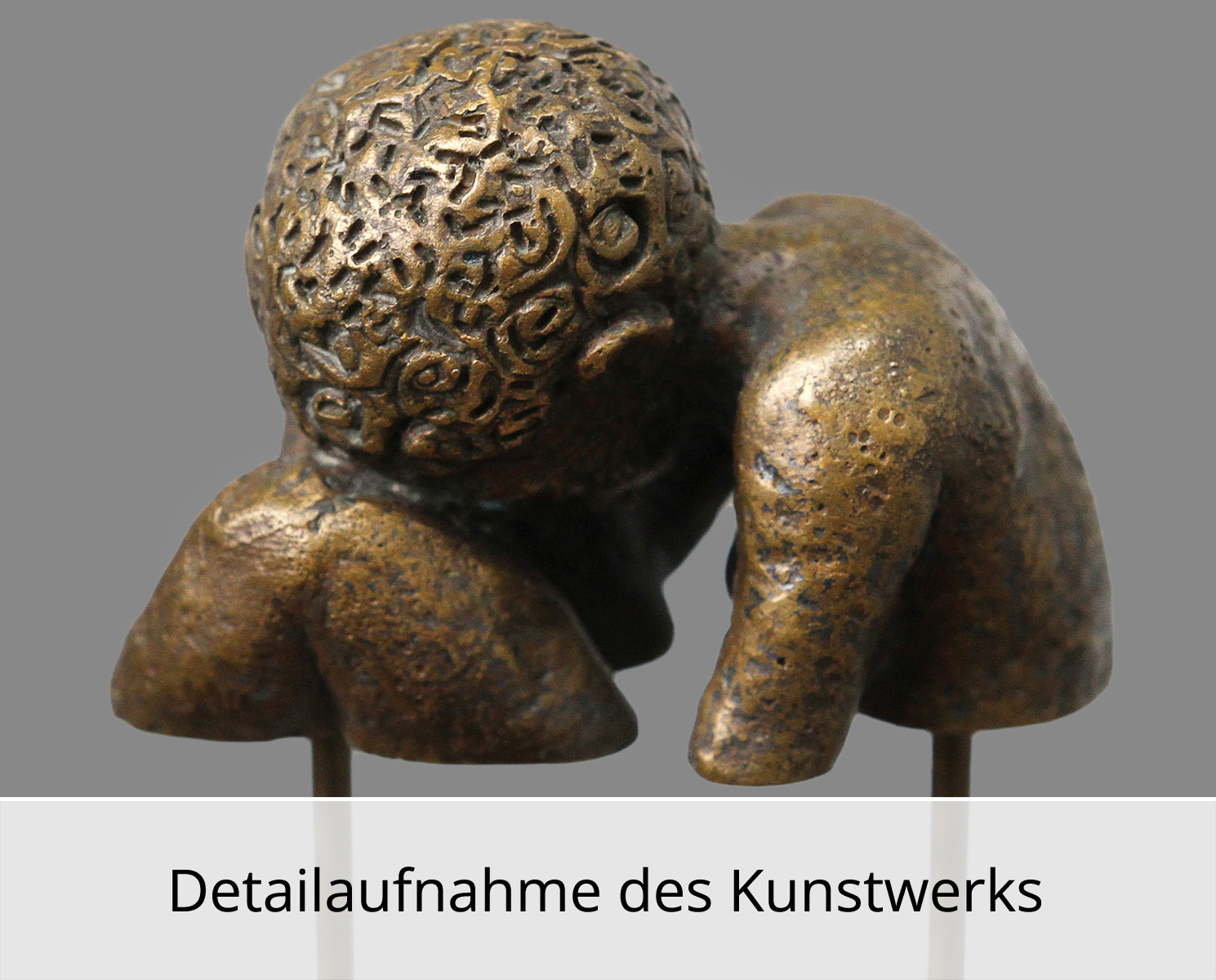 C. Blechschmidt: Badende, zeitgenössische Bronze, Original/Unikat