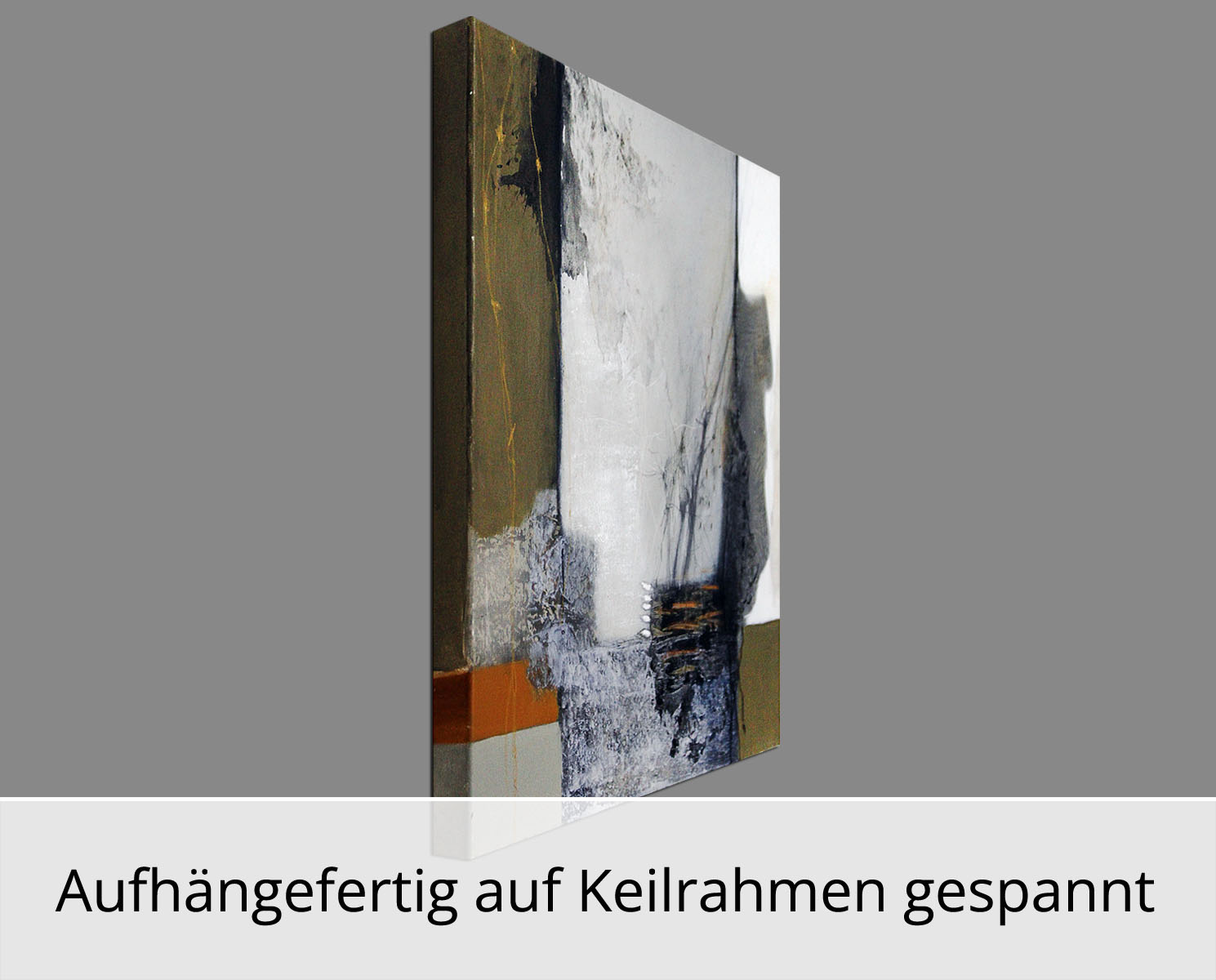 R. Schleeh: "Irgendwo", Originalgemälde (Unikat), zeitgenössische Kunst (A)