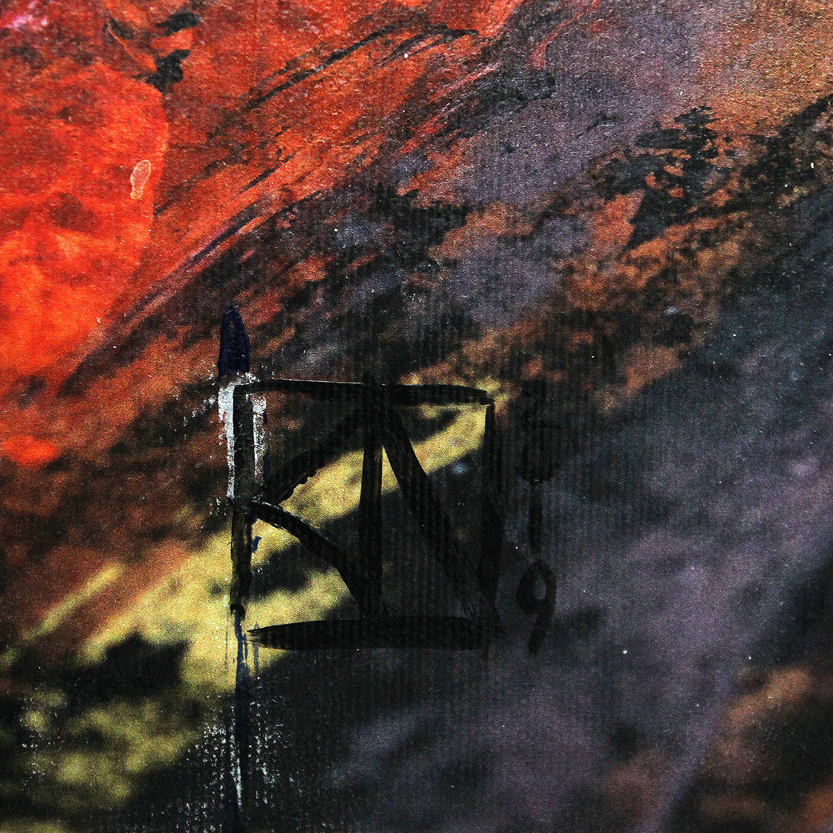 Modernes Gemälde von K. Namazi: "Rendezvous I", Originalgemälde (Unikat)  (A)(ri)