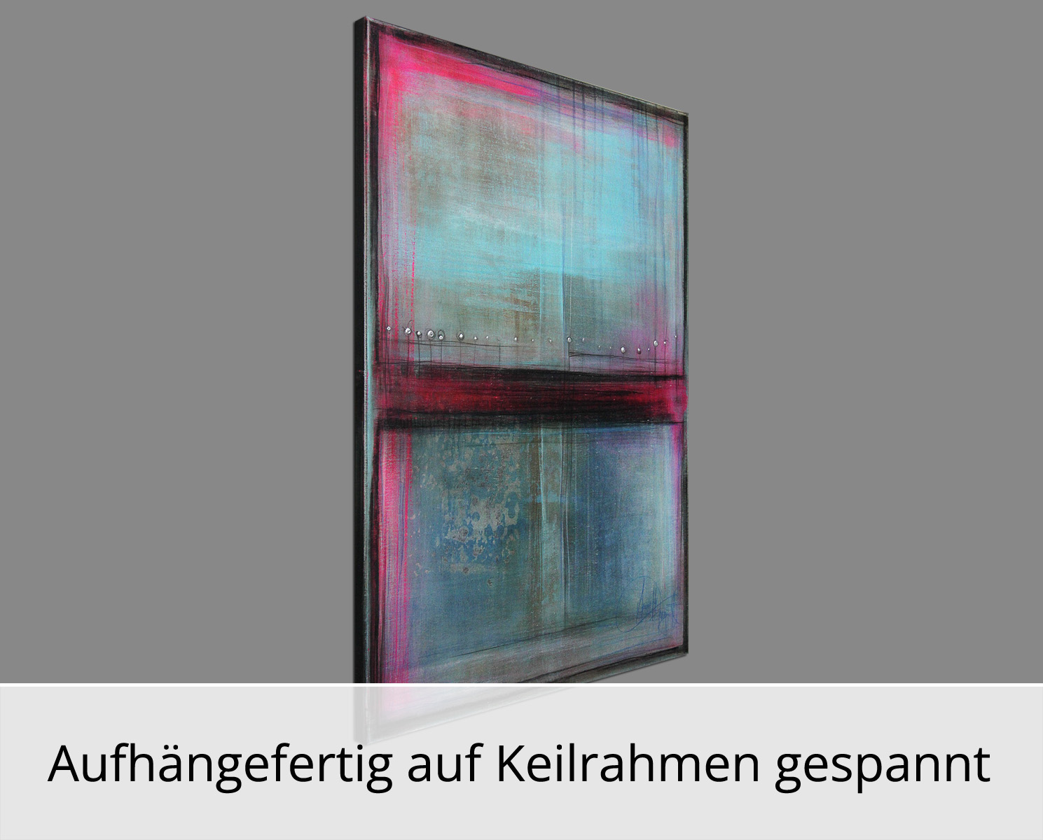 A. Freymuth: "Logenplatz", Originalgemälde (Unikat)