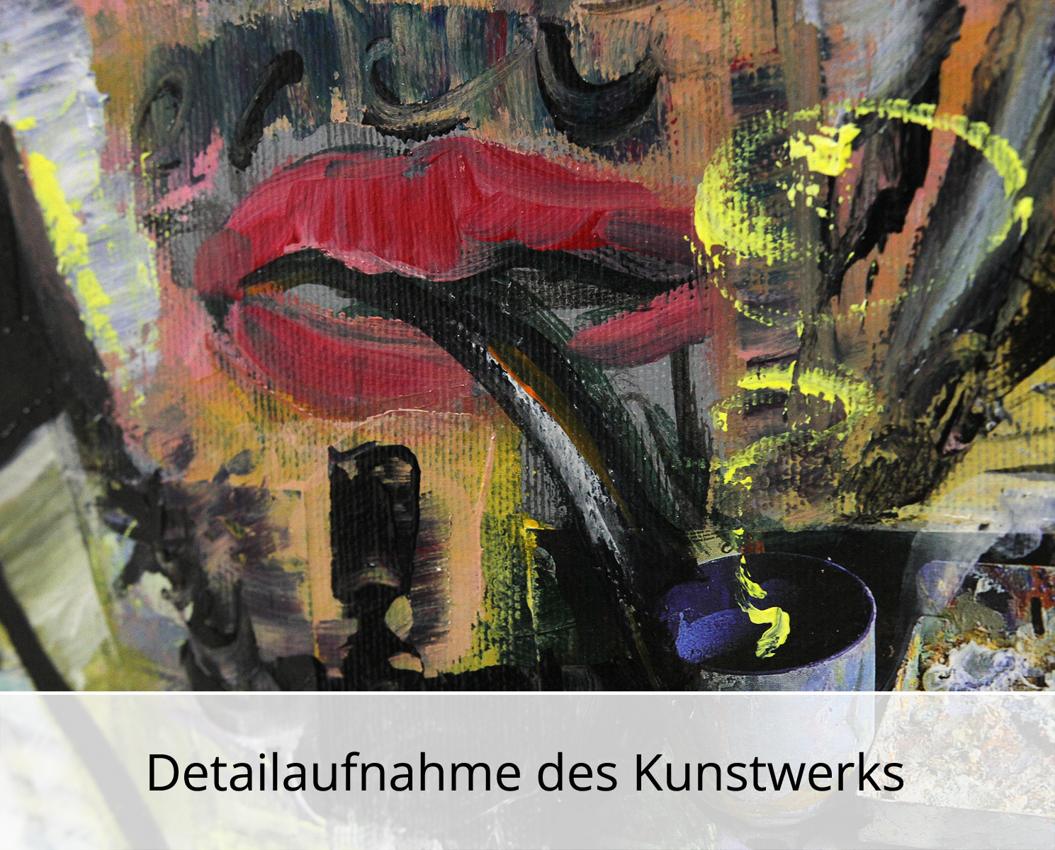 Moderne Kunst: Der Künstler I, K. Namazi, Original/Unikat