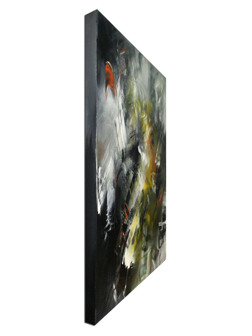 Abstrakte Acrylmalerei, C. Middendorf: "GEFUNDENES PARADIES II"