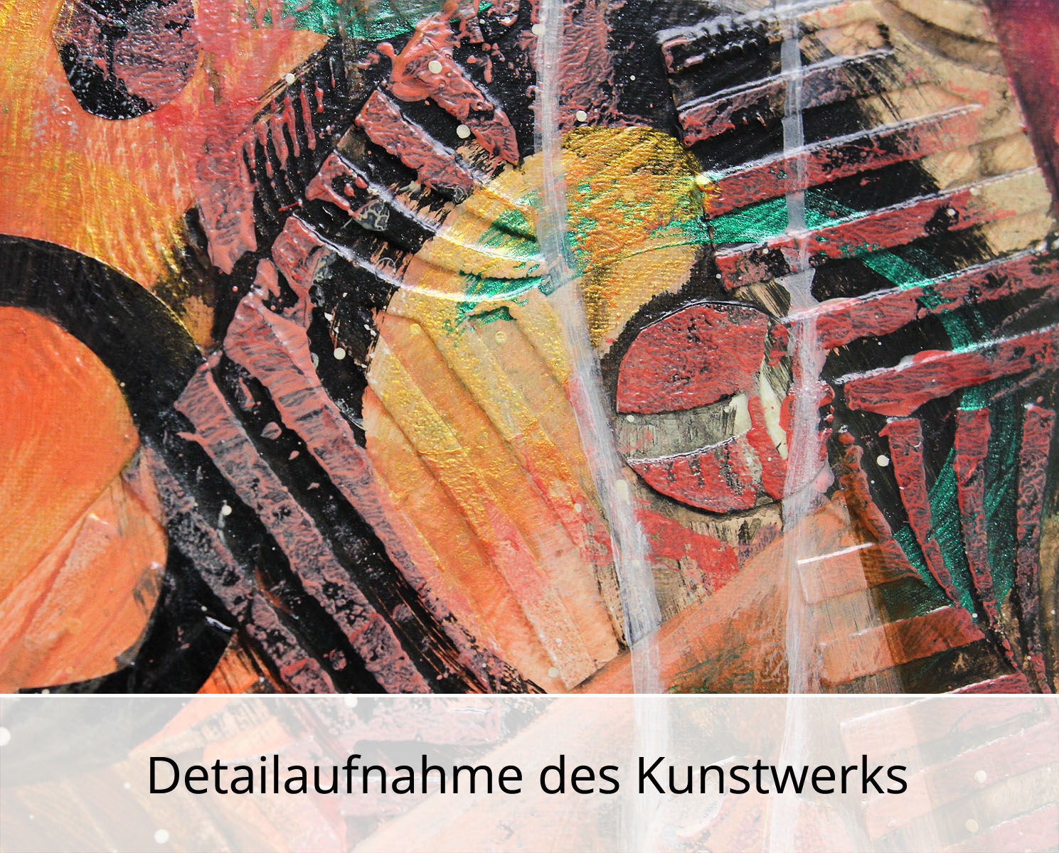 Abstrakte Malerei von Ewa Martens: "Alles wovon wir träumen", Original/Unikat