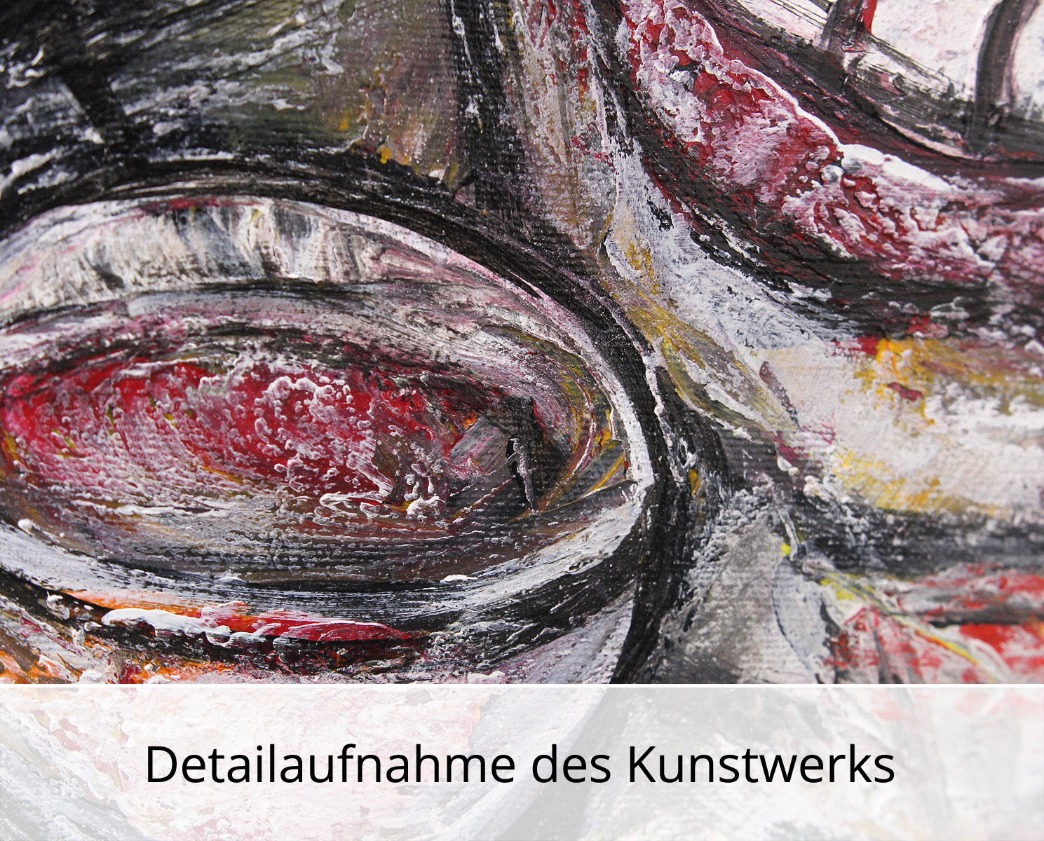 Moderne Kunst, K. Namazi: "Der Hedonist I", (Origina/Unikat)